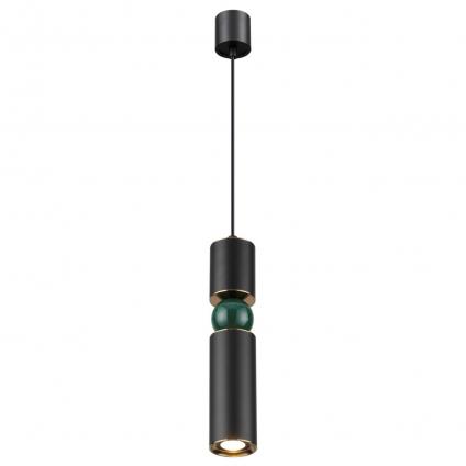 4075/5L L-VISION ODL19 397 черный/золото/зеленый Подвес GU10 1*5W SAKRA