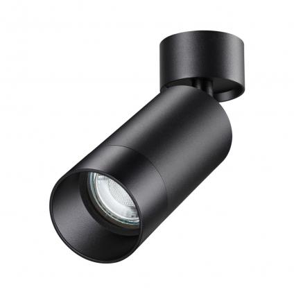 370869 OVER NT22 469 черный Светильник накладной IP20 GU10 9W 220V SLIM