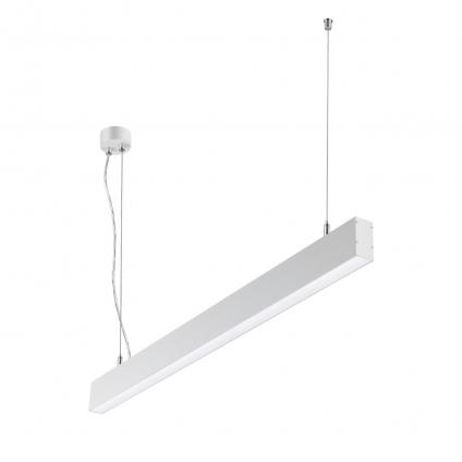 358879 OVER NT22 406 белый Светильник подвесной светодиодный (длина подвесов 1,2м) IP20 LED 4000K 30W вниз + 12W вверх 220V ITER