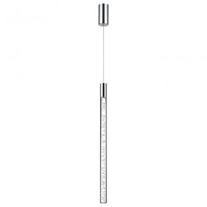 4370/5L HIGHTECH ODL23 235 хром полированный/акрил с пузырьками Подвесной св-к IP20 LED 4W 200Лм 3000K SPARKY