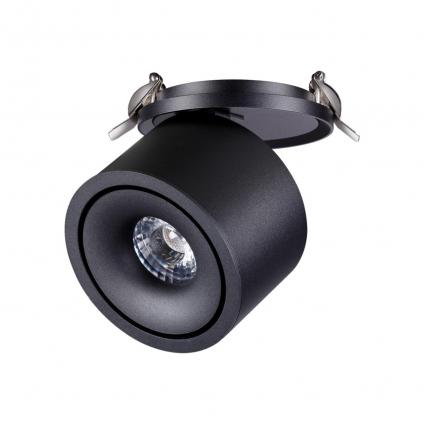 358775 SPOT NT21 526 черный Светильник встраиваемый светодиодный IP20 LED 15W 4000K 1300Лм 100-265V GRODA