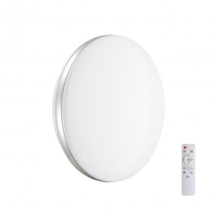 7625/EL PALE SN 000 Светильник пластик/белый/серебристый LED 72Вт 3000-6300K D500 IP43 пульт ДУ RINGO