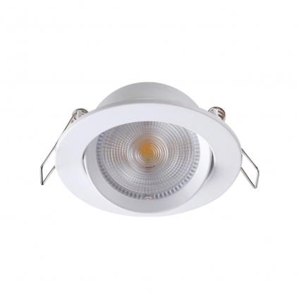 357998 SPOT NT19 554 белый Встраиваемый поворотный светильник IP20 LED 3000К 10W 85-265V STERN