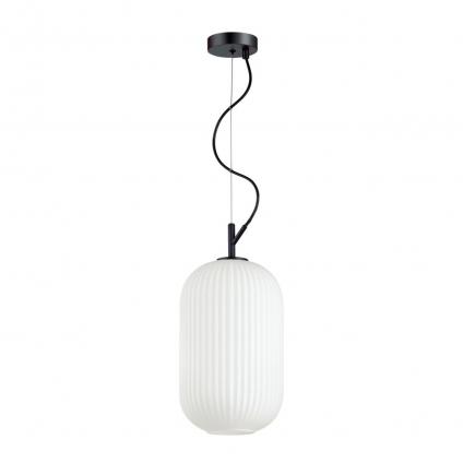 4751/1 PENDANT ODL21 411 белый/черный Подвес E27 60W ROOFI