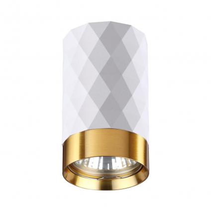 4286/1C HIGHTECH ODL22 329 белый/золотистый/металл Потолочный светильник IP20 LED GU10 max 10W AD ASTRUM
