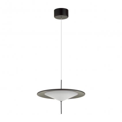 5012/16L L-VISION ODL23 389 черный/белый матовый металл/акрил Подвес LED 16W 3000K STEKA