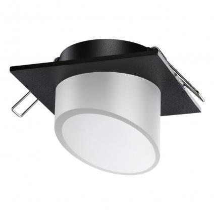 370898 SPOT NT22 581 черный Светильник встраиваемый IP20 GU10 9W 220V LIRIO