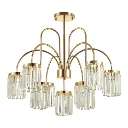 4987/9C CLASSIC ODL22 549 золотой/хрусталь Люстра потолочная E14 9*40W VASSA