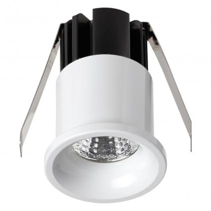 357698 SPOT NT18 552 белый Встраиваемый светильник IP20 LED 3000K 3W 160-265V DOT
