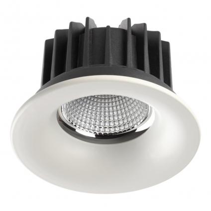 357604 SPOT NT18 532 белый Встраиваемый светильник IP44 LED 3000K 30W 100-265V DRUM
