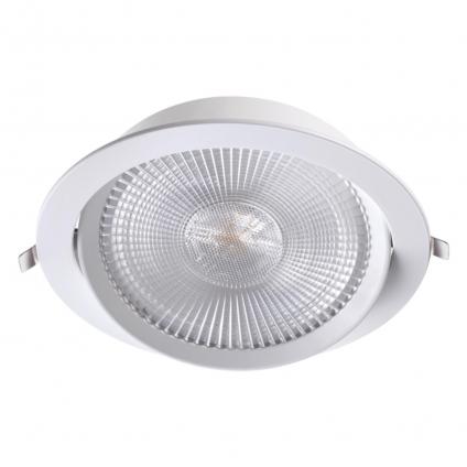 358001 SPOT NT19 554 белый Встраиваемый поворотный светильник IP20 LED 3000К 30W 85-265V STERN