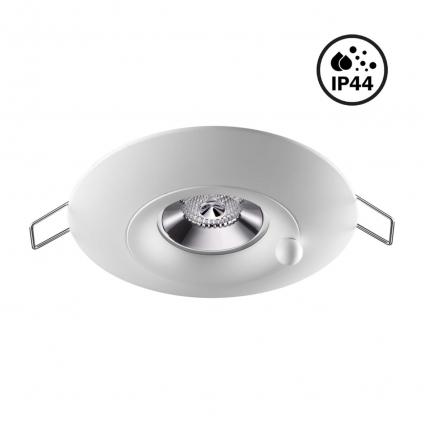 370789 SPOT NT21 596 белый Светильник встраиваемый влагозащищенный IP44 GU10 50W 220V WATER