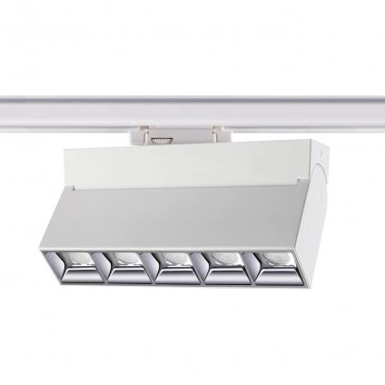 358667 PORT NT21 318 белый Трехфазный трековый светодиодный светильник IP33 LED 4000K 25W 110-265V EOS