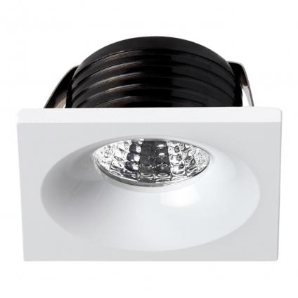 357701 SPOT NT18 552 белый Встраиваемый светильник IP20 LED 3000K 3W 160-265V DOT