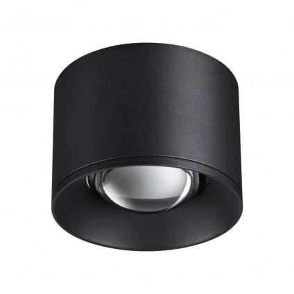 358652 OVER NT21 444 черный Светильник накладной светодиодный IP20 LED 4000К 12W 220V PATERA