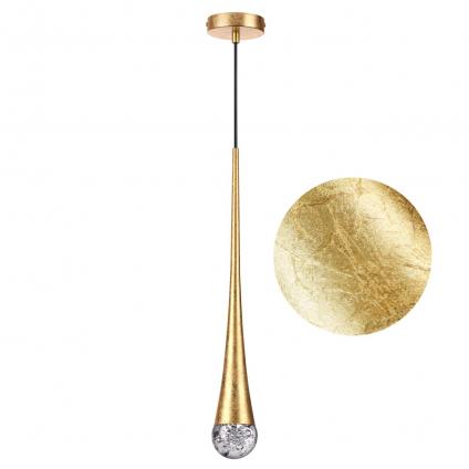 4278/1 L-VISION ODL21 241 прозрачн/золот фольг-ние Подвесной светильник IP20 GU10 LED max 6W GOTA