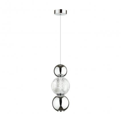 5007/7LA L-VISION ODL23 573 хром/прозрачный/металл/акрил Подвес LED 7W 4000K 300Лм CRYSTAL