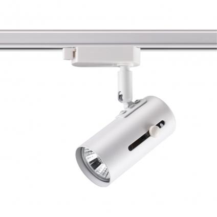 370413 PORT NT19 290 белый Светильник трековый однофазный трехжильный IP20 GU10 50W 220V PIPE