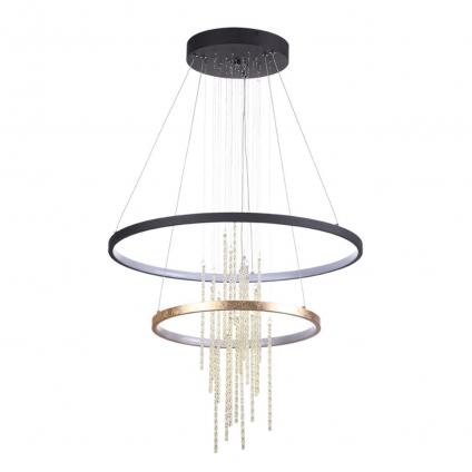 3901/63L L-VISION ODL20 521 золотистый/стекло/металл Подвесной светильник LED 4000K 63W 220V MONICA