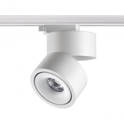 358778 PORT NT21 282 белый Светильник трековый однофазный трехжильный IP20 LED 15W 4000K 1300Лм 100-265V GRODA