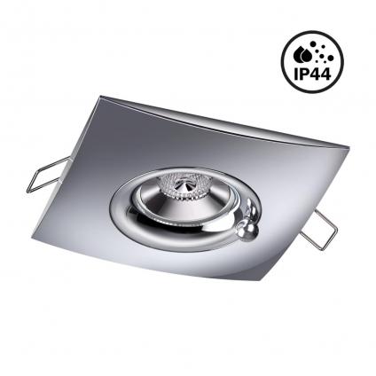 370794 SPOT NT21 596 хром Светильник встраиваемый влагозащищенный IP44 GU10 50W 220V WATER