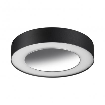 359277 OVER NT23 280 черный Светильник накладной светодиодный IP20 LED 18W 85-265V 1350Лм 3000К MIRROR