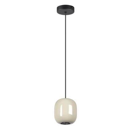 5053/1A PENDANT ODL24 375 черный/цвет слонов.кости//металл Подвес GU10 LED 4W OVALI