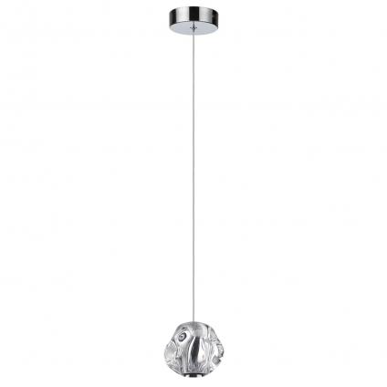 5084/5L L-VISION ODL25 561 хром/прозрачный/металл/акрил Подвес LED 5W 4000K 250Лм JEMSTONE