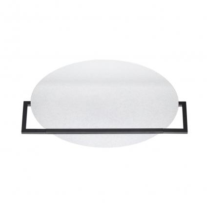 7015/20WL HIGHTECH ODL25 295 белый ice crack/металл/акрил Настенно-потолочный светильник IP20 LED поворотный 360° 1*20W LUNAR