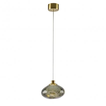 7045/4L L-VISION ODL25 249 Подвесной светильник зеленый/бронз/металл/стекло IP20 LED 4W 3000K 220V MELA