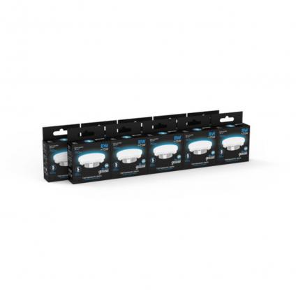 108008308 Лампа Gauss GX53 8W 760lm 6500K LED 1/10/100