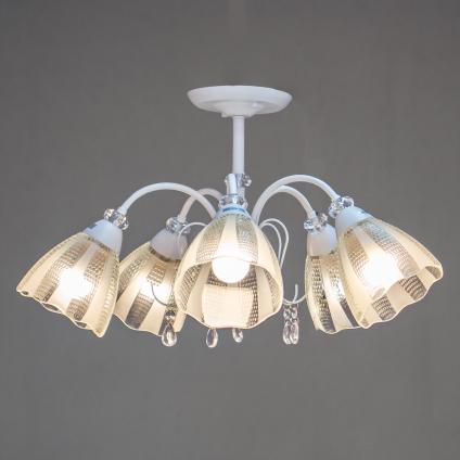 Люстра MDX030206/5 WT белый 5х40W E27 d610 h340, SHGN22 У1