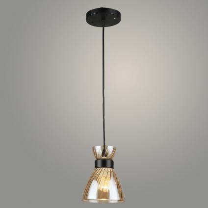 Подвес N5639/1HQ BK черный 1х40W Е27 d135 h800, QH23