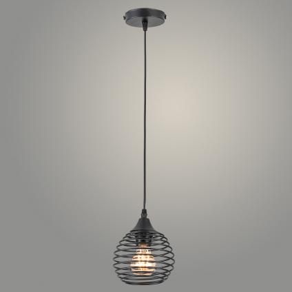 Подвес G22807/1HQ E BK черный 1х40W E27 d110 h1000, LCY23