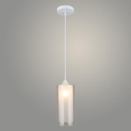 Подвес N4650/1HQ WT белый 1х40W E27 d120 h800, QH21