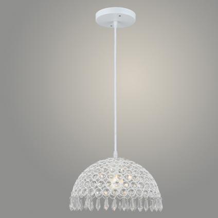 Подвес N5346/1HQ WT белый 1х60W E27 d250, h150, QH22