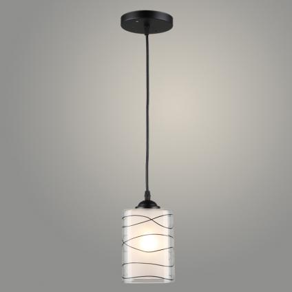 Подвес N4821/1HQ BK черный 1х40W E27 d110 h800, QH23