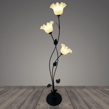 Торшер 9964/3 BK черный 3*40W E27 h1650, BTH23