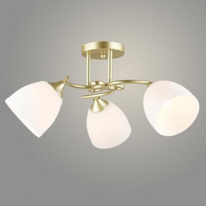 Люстра N5998/3 GD золото 3x40W E27 d520 h260, QH23
