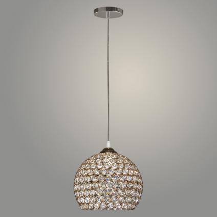 Подвес E0854/1H FGD золото/хрусталь 1х40W Е27 d200 h800, QH16