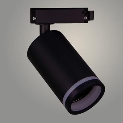 Светильник трековый Росток LGD-019 40W GU10 BK черный, STB23