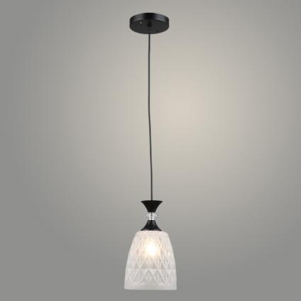 Подвес N5861/1HQ BK черный 1х40W Е27 d140 h800, QH23