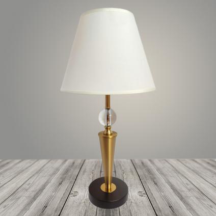 Настольная лампа A195752 черный/белый абажур h480 1х60W E27, DIY23