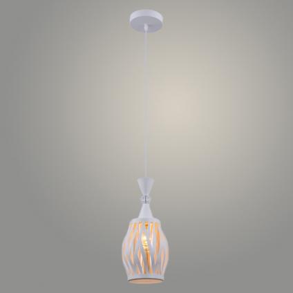 Подвес 27348/1HQ WT белый 1х60W E27 h1000, KK23