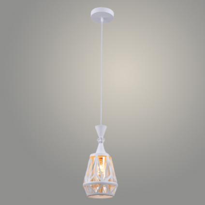 Подвес 27370/1HQ WT белый 1х60W E27 h1000, KK23