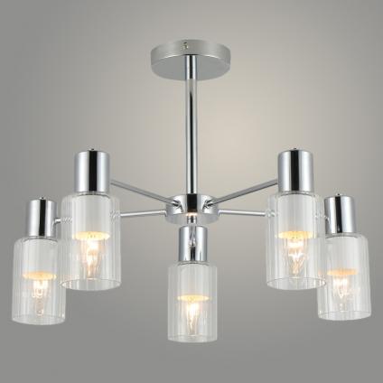Люстра 74647/5 CR хром 5x40W E14 d540 h385, GNV23
