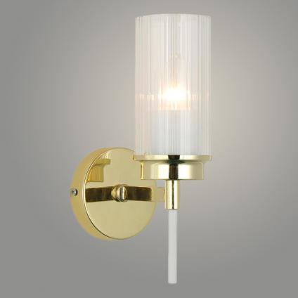 Бра 74673/1W FGD+WT золото/белый 1x40W E14 h270, GNV23