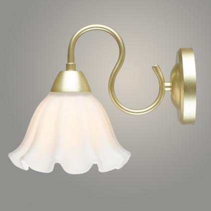Бра N5974/1W GD золото 1x40W E27 h195, QH23