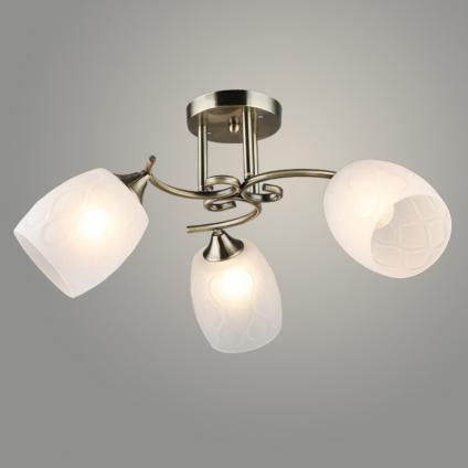 Люстра N5997/3 AB бронза 3x40W E27 d520 h260, QH23