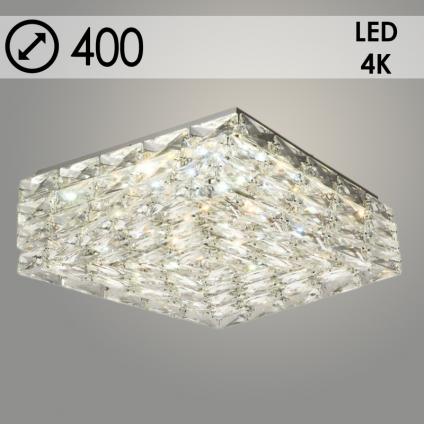 Люстра 53023/400 CR хром 31W LED 4000K d400 h150, EGL23